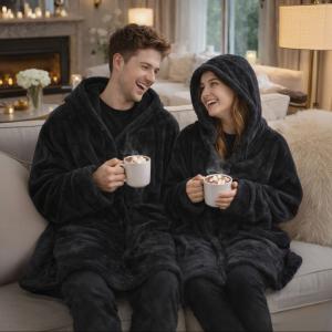 Black Hoodie Blanket