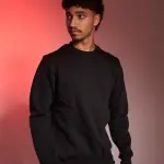 Black Sweatshirt Round