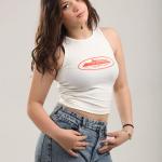 White with red crtz top