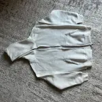 Zip up hoodie Oversize White