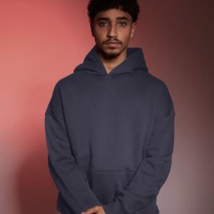 Dark grey oversized hoodie