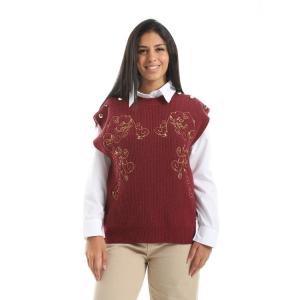 Twins shirt and embroidered pullover