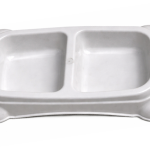 Rectangular 2-eye dish