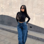 Balloon Baggy Dark Blue M