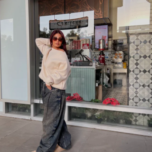 Oversized Hoodie off white