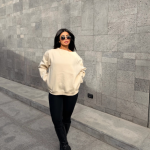 Oversized Hoodie off white