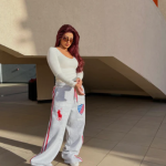 Polo Print Melton Pants