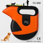Imported 5-meter dog leash with built-in flashlight, color: orange