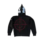 Mission zip hoodie black