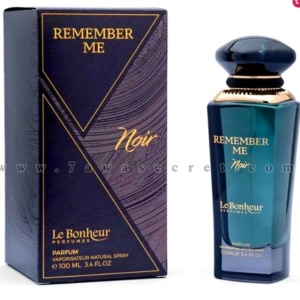 Remember Me Noir By Le Bonheur perfumes 100 Ml Eau De Perfum