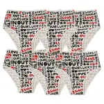 Hipster Briefs Cotton Underwear (pack of 6) | Panties for Women