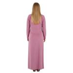 Winter Embroidered Maxi Abaya – Soft & Elegant Warm Fabric