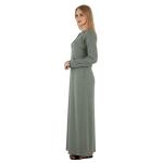Winter Embroidered Maxi Abaya – Soft & Elegant Warm Fabric