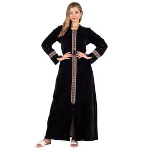 Velvet Embroidered Kaftan – Timeless Elegance & Everyday Luxury