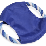 "Dog Toy – Plate Design with Rope Handle"