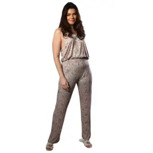 Serene Bloom – Cashmere Floral Lounge Jumpsuit