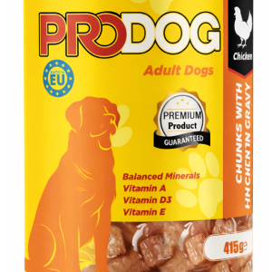 Procat chiken Chunks in Gravy – 400 g - for dogs